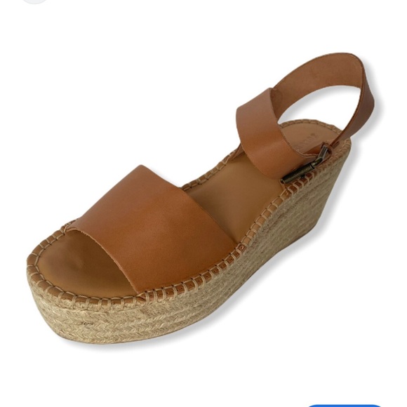 SOLUDOS Minorca Platform Wedge Espadrille Sandals Size 8 - Picture 1 of 4